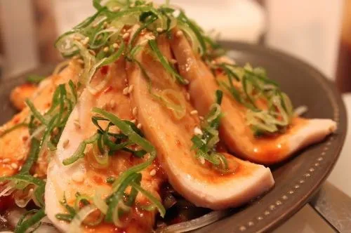 ピリ辛よだれ鶏